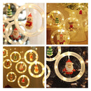 Cortina de Luzes Led 10 Peças Decoração Natalina - Loja Sem Barreiras