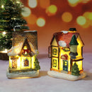 Mini Casas Decorativas de Natal com Iluminação - Loja Sem Barreiras