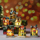 Mini Casas Decorativas de Natal com Iluminação - Loja Sem Barreiras