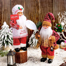 Boneco Papai Noel 30cm para Decoração de Natal