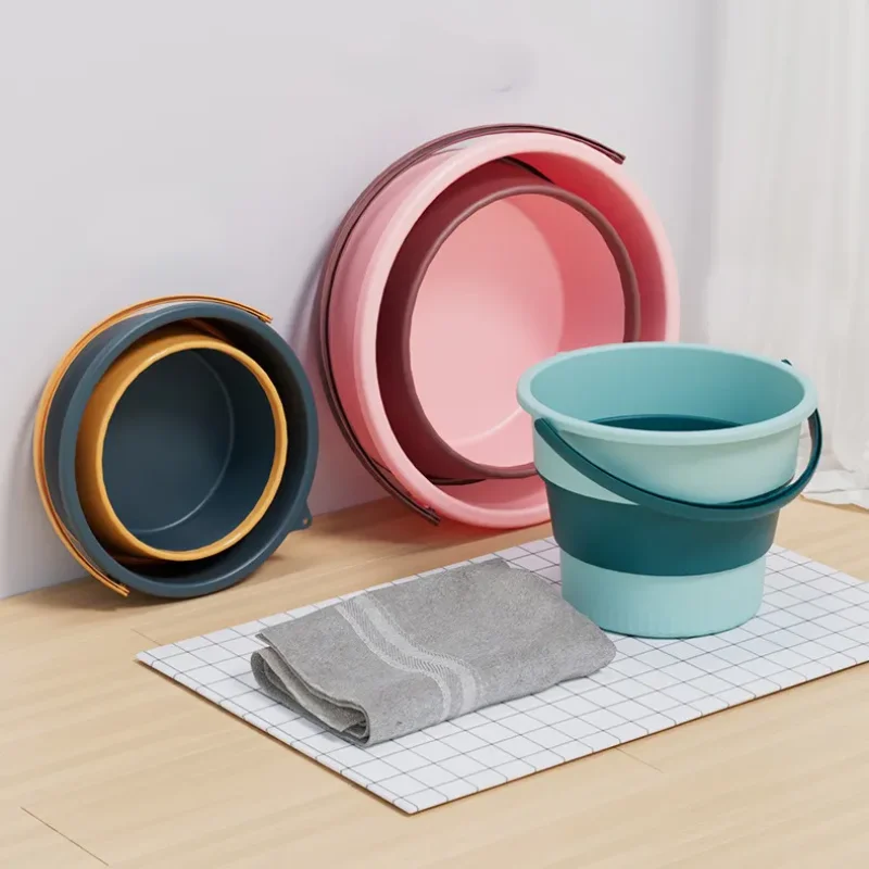 Balde Retrátil com Alça Balde Dobrável 10L/17L - Loja Sem Barreiras