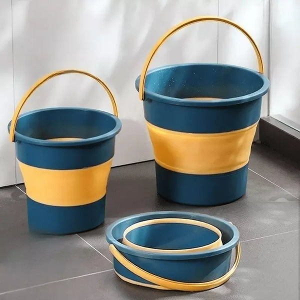 Balde Retrátil com Alça Balde Dobrável 10L/17L - Loja Sem Barreiras