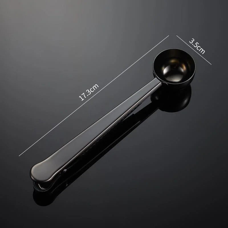 Colher para Café com Presilha Inox Prendedor de Embalagem - Loja Sem Barreiras