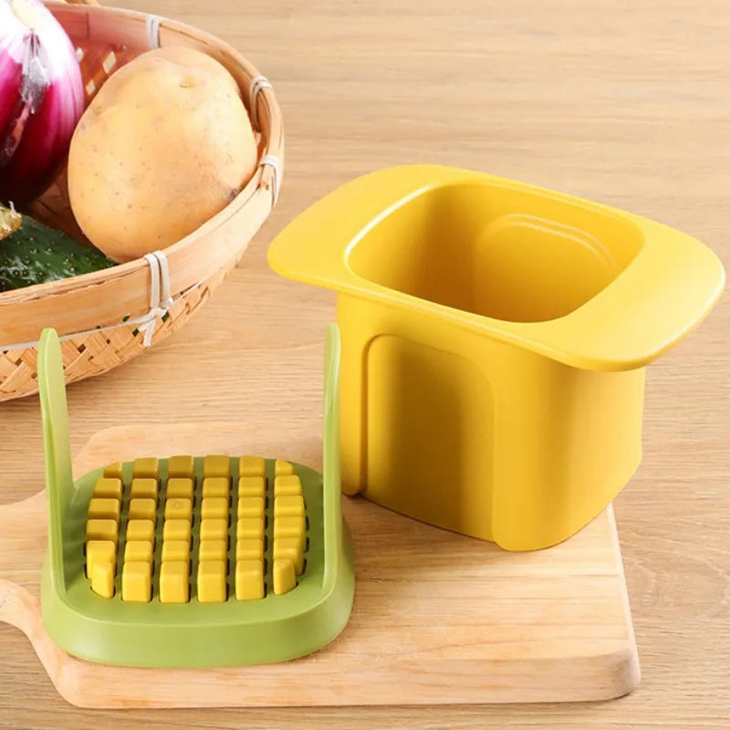 Cortador de Alimentos em Cubos - Loja Sem Barreiras