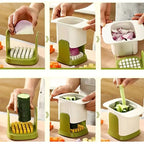 Cortador de Alimentos em Cubos - Loja Sem Barreiras