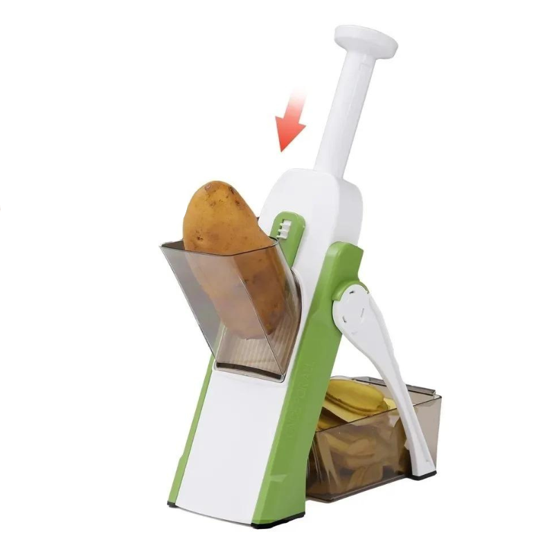 Cortador e Fatiador de Alimentos Multifuncional - Loja Sem Barreiras