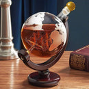 Decanter Whisky Globo Conjunto Recipiente de Vidro - Loja Sem Barreiras