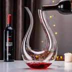 Decanter de Vinho Recipiente de Vidro Cisne Decantador - Loja Sem Barreiras