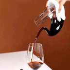 Decanter de Vinho Recipiente de Vidro Cisne Decantador - Loja Sem Barreiras