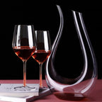 Decanter de Vinho Recipiente de Vidro Cisne Decantador - Loja Sem Barreiras