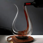 Decanter de Vinho Recipiente de Vidro Cisne Decantador - Loja Sem Barreiras