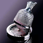 Decanter de Vinho Recipiente de Vidro Cristal Decantador - Loja Sem Barreiras