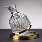 Decanter de Vinho Recipiente de Vidro Cristal Decantador - Loja Sem Barreiras
