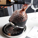 Decanter de Vinho Recipiente de Vidro Cristal Decantador - Loja Sem Barreiras