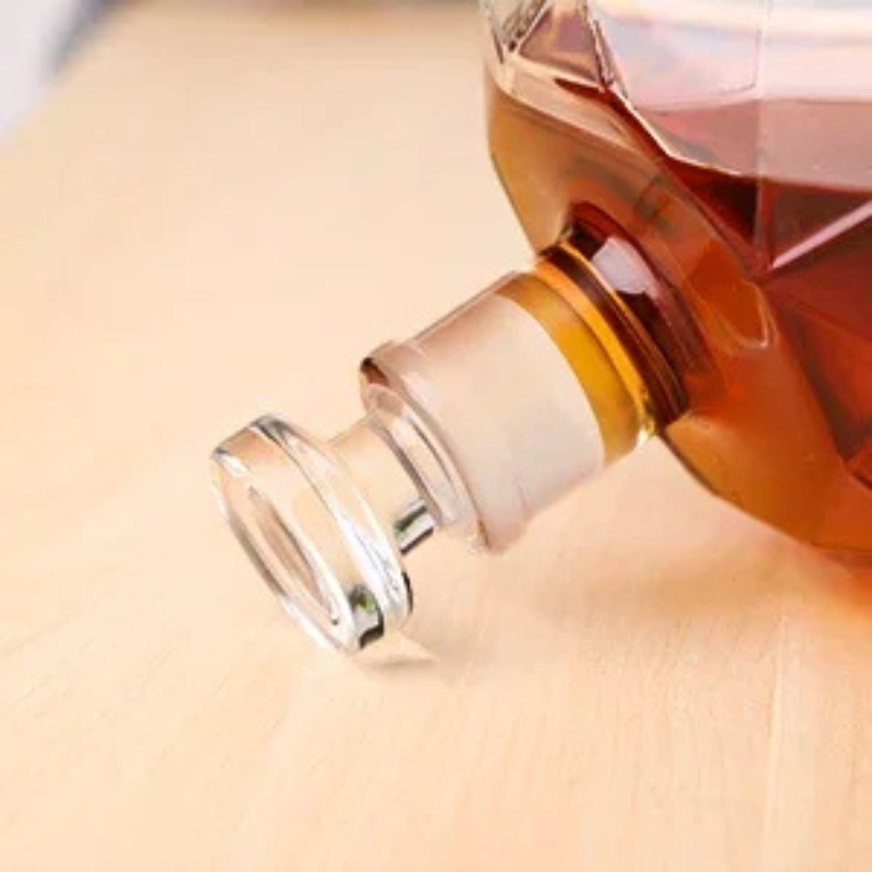 Decanter de Vinho e Whisky Vidro Diamante