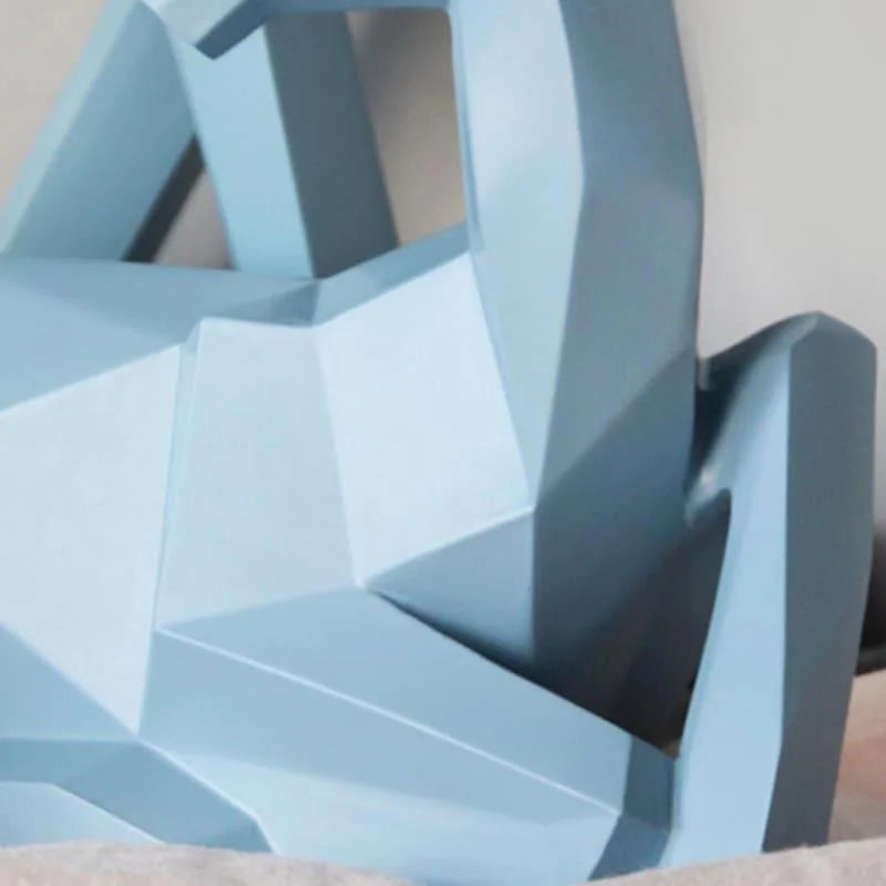 Decoração de Mesa de Resina Estátua Cervo 2 Peças - Loja Sem Barreiras