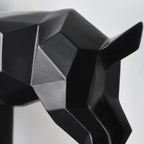 Decoração de Mesa de Resina Estátua Cervo 2 Peças - Loja Sem Barreiras