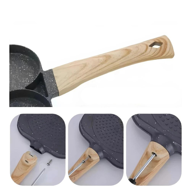 Frigideira Antiaderente Multifuncional 3 em 1 - Loja Sem Barreiras