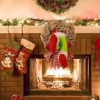 Guirlanda Natalina para Porta com Pernas de Duende - Loja Sem Barreiras