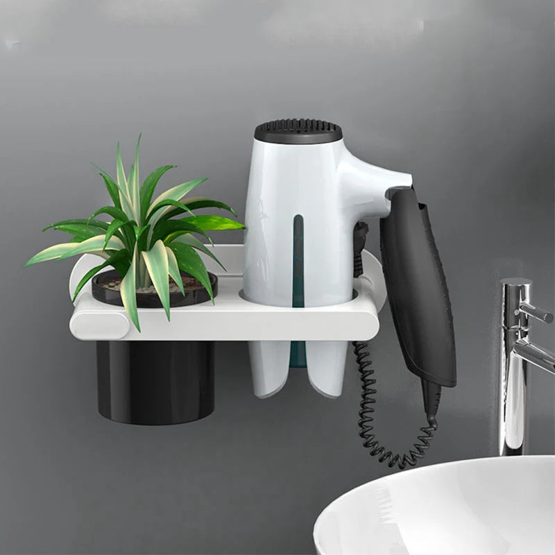 Suporte para Secador de Cabelo Suporte de Parede