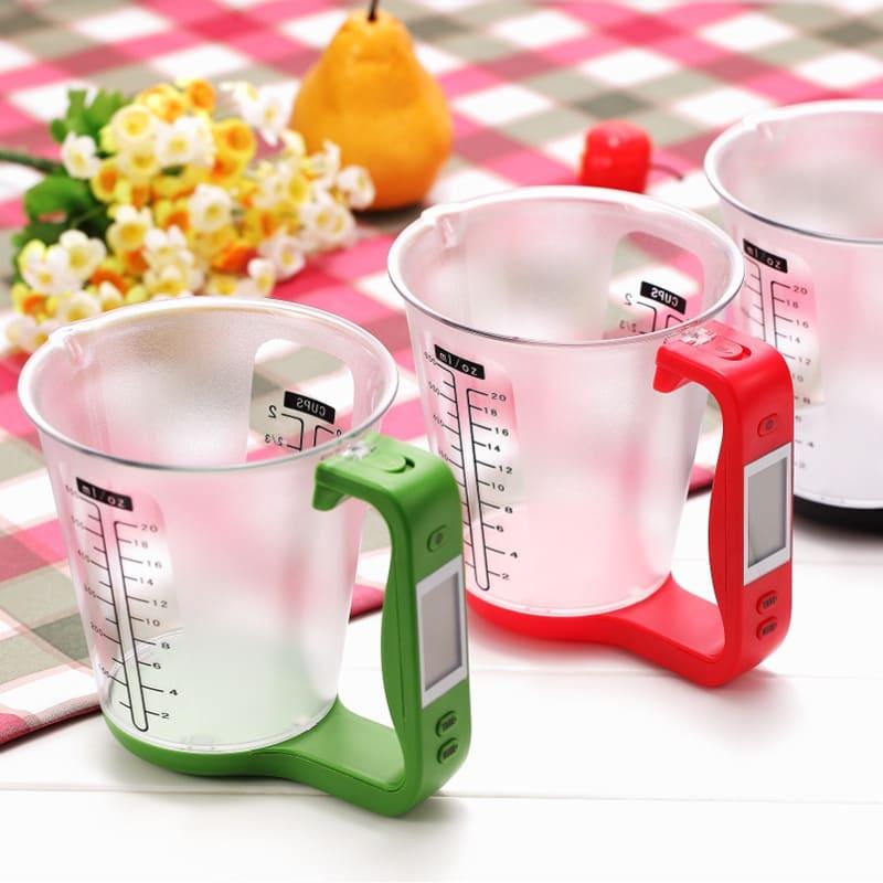 Jarra com Balança Digital Copo Medidor - Loja Sem Barreiras