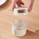 Kit 6 Porta Temperos e Condimentos de Parede Magnético com Dosador - Loja Sem Barreiras