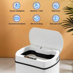 Lixeira para Banheiro e Cozinha Automática com Sensor 13L - Loja Sem Barreiras