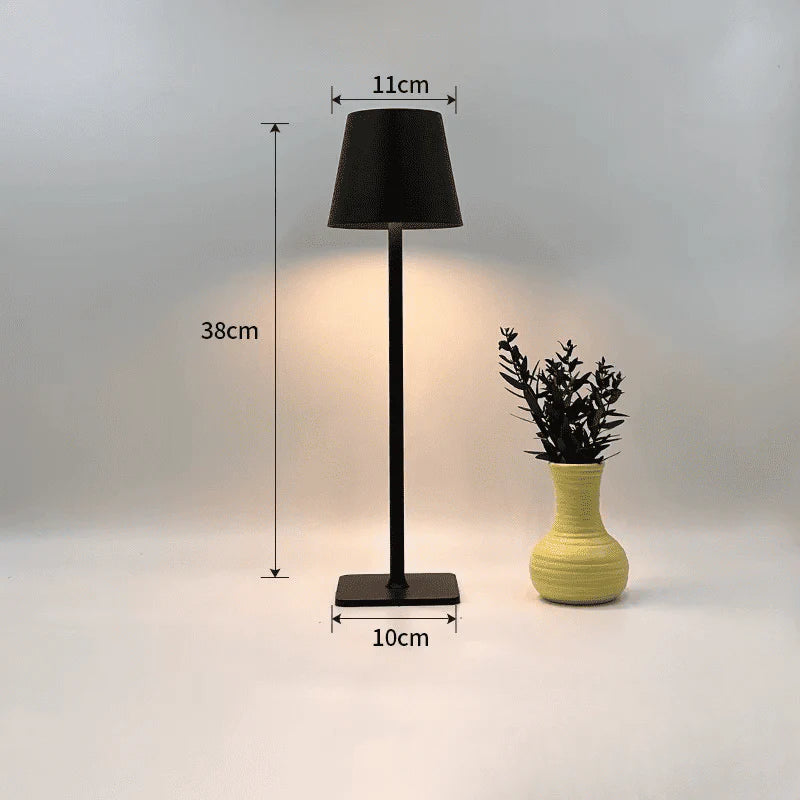 Luminária de Mesa LED Abajur Quarto Sala Portátil - Loja Sem Barreiras