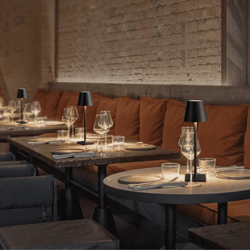 Luminária de Mesa LED Abajur Quarto Sala Portátil - Loja Sem Barreiras