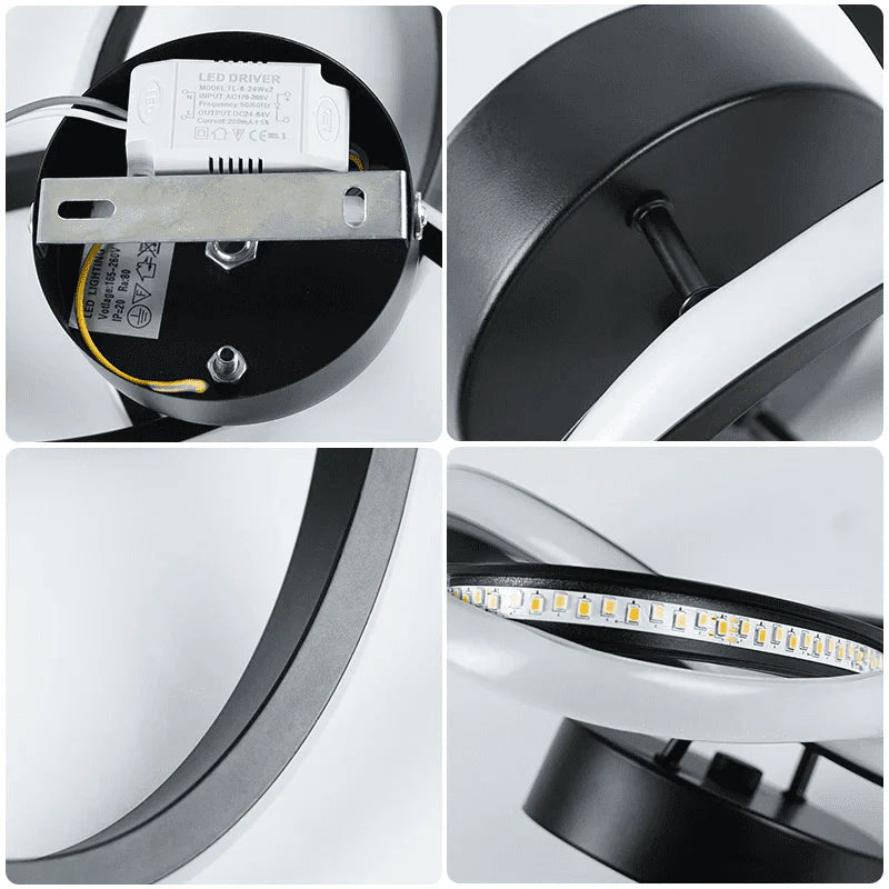 Luminária de Teto LED Para Quarto e Sala de Jantar com 3 Cores - Loja Sem Barreiras