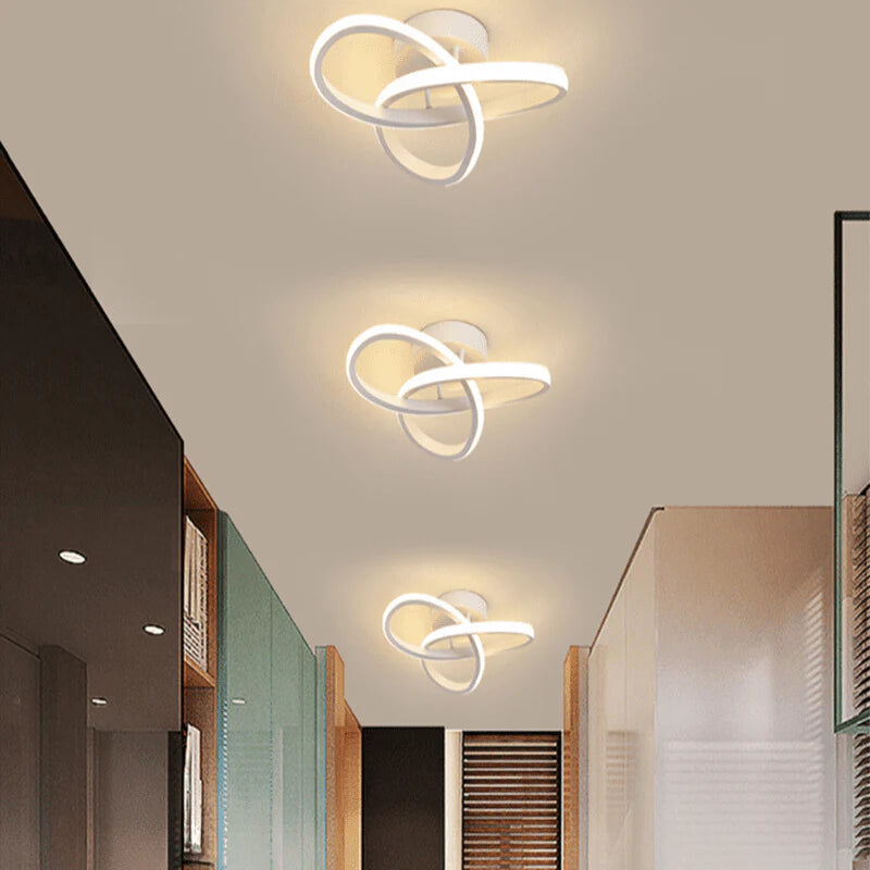 Luminária de Teto LED Para Quarto e Sala de Jantar com 3 Cores - Loja Sem Barreiras