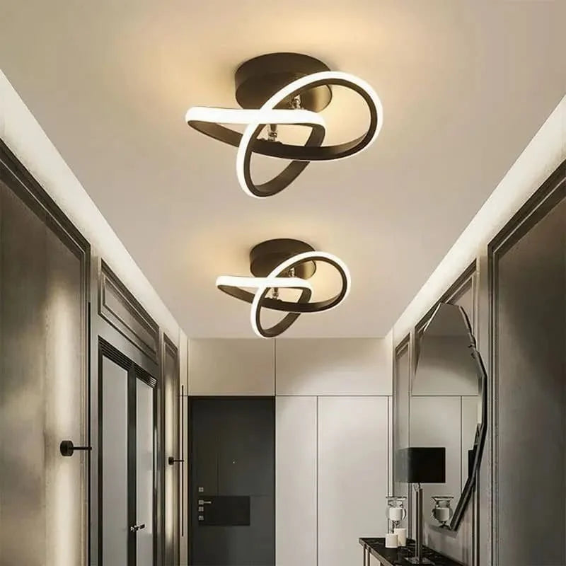 Luminária de Teto LED Para Quarto e Sala de Jantar com 3 Cores - Loja Sem Barreiras