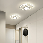 Luminária de Teto LED com Design Losangular Para Quarto e Sala - Loja Sem Barreiras