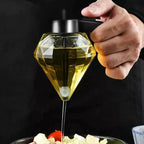 Meleira de Vidro Porta Mel Dispenser com Base - Loja Sem Barreiras