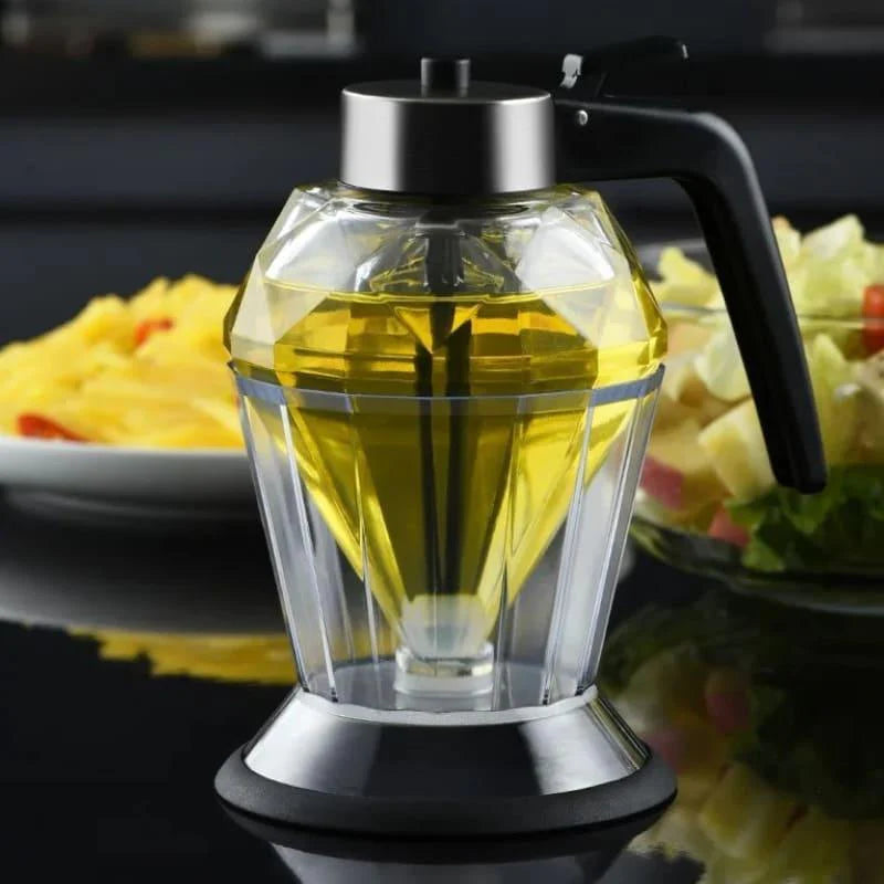 Meleira de Vidro Porta Mel Dispenser com Base - Loja Sem Barreiras