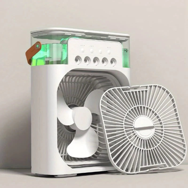 Mini Ventilador e Umidificador Portátil - Loja Sem Barreiras