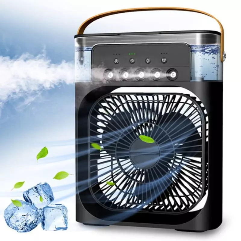 Mini Ventilador e Umidificador Portátil - Loja Sem Barreiras