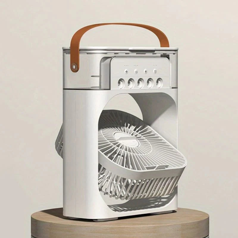 Mini Ventilador e Umidificador Portátil - Loja Sem Barreiras