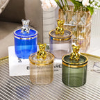 Organizador Porta Cotonete e Algodão Acrílico - Loja Sem Barreiras