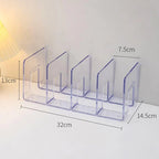 Organizador de Bolsa Acrílico com Divisória - Loja Sem Barreiras