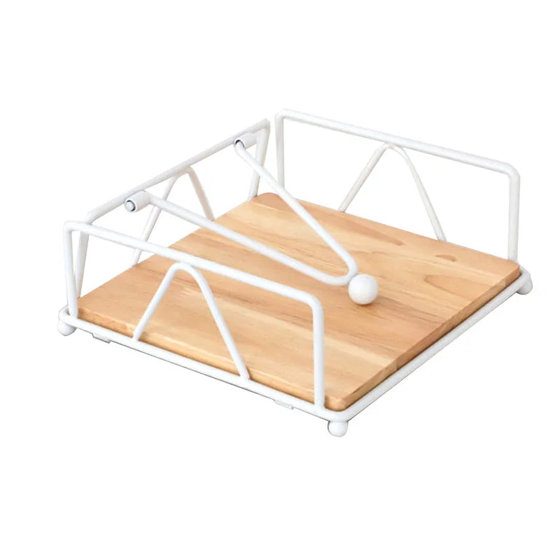 Porta Guardanapo de Mesa Inox - Loja Sem Barreiras