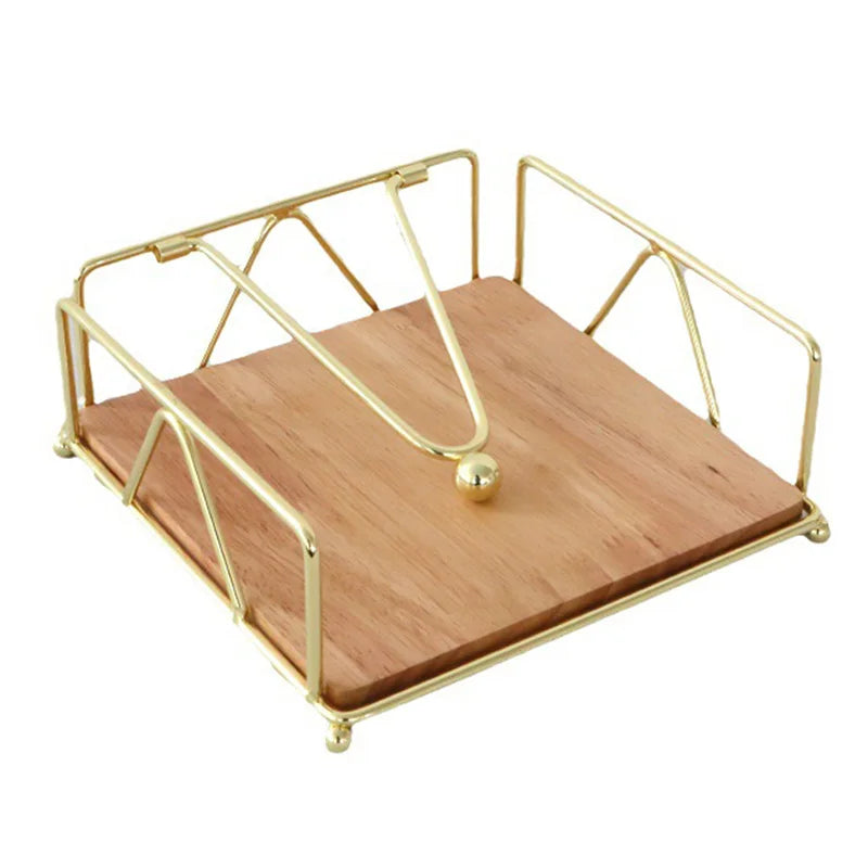 Porta Guardanapo de Mesa Inox - Loja Sem Barreiras