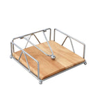 Porta Guardanapo de Mesa Inox - Loja Sem Barreiras