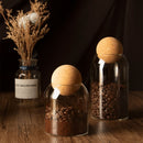 Potes de Vidro Borossilicato com Tampa Cortiça - Loja Sem Barreiras