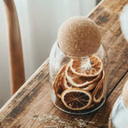 Potes de Vidro Borossilicato com Tampa Cortiça - Loja Sem Barreiras