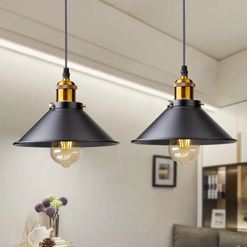 Luminária Pendente Vintage para Cozinha Moderna e Sala de Jantar