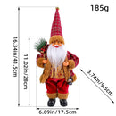 Boneco Papai Noel 30cm para Decoração de Natal
