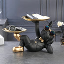 Estátua Decorativa de Bulldog - Loja Sem Barreiras