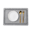 Jogo Americano Kit Descanso de Prato Quadrado Decorativo