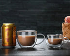 Caneca de Vidro Parede Dupla
